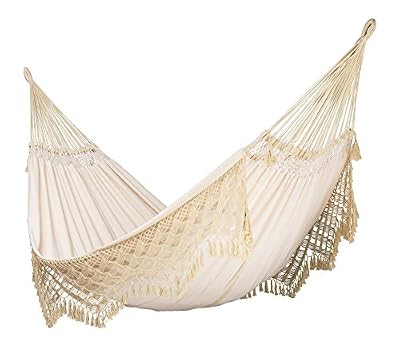 LA SIESTA Bossanova Champagne - Hamac classique kingsize en coton bio