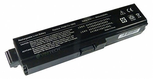 Vinitech Akku für Toshiba Satellite L670-1DL, L670-1DN, L670-1DR, L670-1EE, L670-1F5, L670-1FT, L670-1GX, L670-1H1, L670-1H2, L670-1H9, L670-1HD, L670-1HJ, L670-1HK, L670-1HZ, L670-1J0, L670-1J8, L670-1JD, L670-1KN 8800mAh