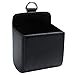 Produktbild Cxp Boutiques -Kofferraumtaschen Leder Auto Air Outlet Box Solide Lagerung Eimer Handy Halter Tasche Verschleißfeste kältebeständige Anti-Aging (Color : Black)