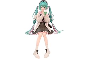 Skynomad Hatsune Miku Character Figurine - Sexy Anime Character PVC Collectible Model Gift Car Decoration Desktop Birthday Present for Hatsune Anime Fans (Autumn Date Miku)