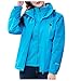 Produktbild Timogee Mäntel Damen Regenjacke Wasserdicht Atmungsaktiv Warme Hoodie Abnehmbare Atmungsaktive Sportjacken Funktionsjacke Übergangsjacke