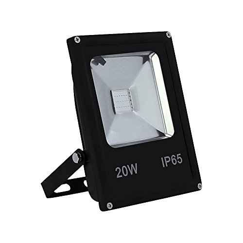 VINGO® LED 20W RGB Fluter Flutlicht Baustrahler Objektbeleuchtung Strahler IP65 Fembedienung Scheinwerfer - 3