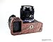 Produktbild Handgefertigter Kameragriff Bodenschutz für Sony A7 III Sony Alpha 7 III ILCE-7M3, Sony A7R III Sony 7R III ILCE-7RM3 und Sony A9 ILCE-9 | Camera Grip Walnuss Holz Bodenplatte | Kamera Boden Schutz | J.B. Camera Designs