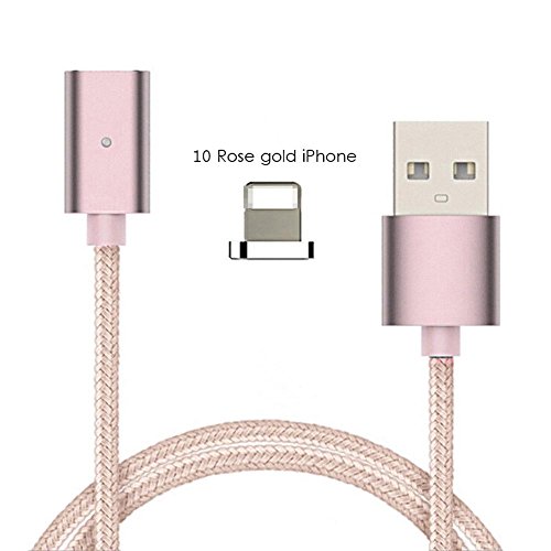 Kinbelle tressé magnétique câble de synchronisation de données USB à chargement rapide pour Apple Samsung Type C
