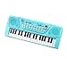 Produktbild LINGLING-Tastatur Klavier 37-Tasten-Kindertastatur Klavier Mit Mikrofon E-Piano (Farbe : Blau, größe : A)