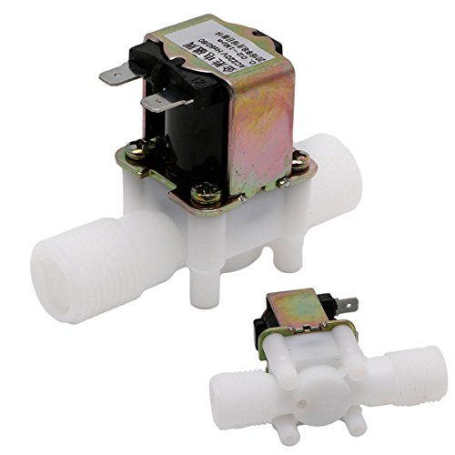 1 X 220v 1/2″ Kunststoff Elektro Magnetventil für Luft-Wasser - 2