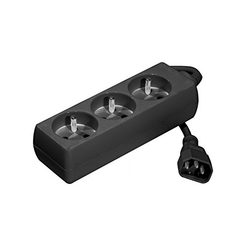CUC Exertis Connect 808514 Interno 3presa(e) AC 4m Nero prolunghe e multiple