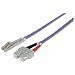 Produktbild INTELLINET LWL Kabel LC/SCC OM4 20m violett 50/125um Duplex Multimode