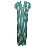 Indiatrendzs Night Robe for Women Hosiery Cotton Nightwear for Girls in Sky Blue (Free Size)