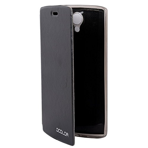 PREVOA       Homtom HT7 Funda - Flip PU Protictive Funda Case para Homtom HT7 HT7 PRO 5 5 Pantalla Smartphone - Negro