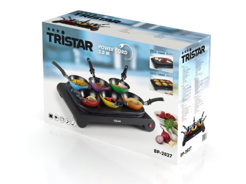 TRISTAR BP-2827 Wokset 6 farbige wokpfanne – Crepe – Bratpfann - 6