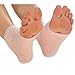 Pixnor Professional Heel Moisturising Gel Socks for Dry Hard Cracked Skin Foot Pain Relief Pink