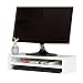 Produktbild Baiyun flyin Mai Hölzerner Computer-Monitor-Regal-Hoher Regal, Schreibtisch-Tastatur-Regal-Regale (Farbe : Weiß, Größe : B)
