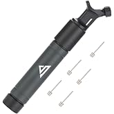 Sports Stable Inflator Balls with 5 Needles Double Action, Reliable Air Pump for Your Football, Rugby, Volleyball, Basketball
