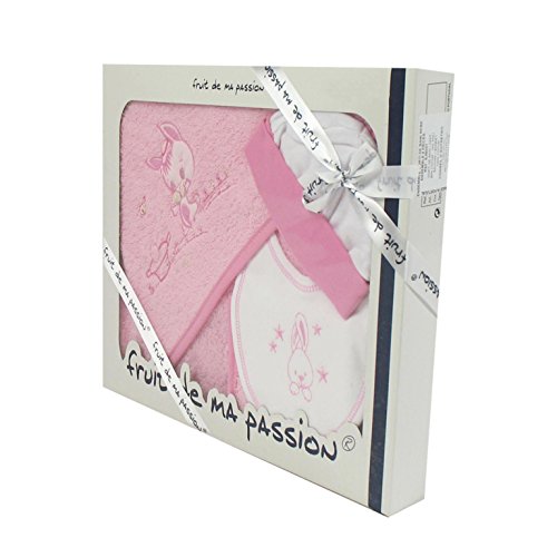 Preisvergleich Produktbild Box rosa Bademantel - Muster Pet Wagen