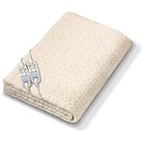 Beurer UB-86-XXL - Calientacamas doble, 160 x 150 cm, color crema