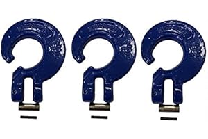 3er SET Schlinghaken/Schlitzring Grad 100 blau / BEST4FORST