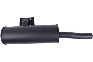 JZGRDN Muffler A189113 D126952 Compatible with Case Skid Steer Loader 1845C 1840