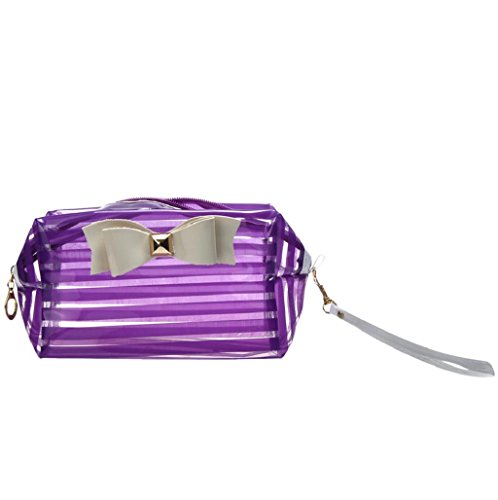 Make Up Pouches Case, Koly® 1PC Travel Waterproof Cosmetic Bag Storage Bag (Purple)