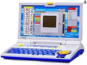 Kmc kidoz Plastic Laptop Notebook Computer Toys Gift for Boys Girls (Multicolor)