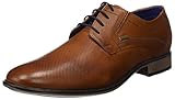 lederschuhe braun reinigen Obermaterial: Glattleder bugatti Herren 311253052100 Derbys, Braun (Cognac 6300), 42 EU
