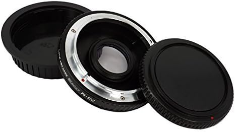 KECAY Lens Mount Adapter for Canon FD FL Lens to Canon EOS EF EF-S Mount Camera, Adapter with Optical Glass
