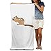 Produktbild LUOL Soft Beach Towel Small Forest Nut Polyester Home Bathroom Hotel Bath Sheet Sets Durable Sports Absorbent Swimming Pool Spa Gym Towels Easy Care Machine Wash