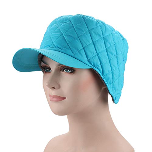 Preisvergleich Produktbild Ohrmuffel warm Hut Winter Baseball-Mütze,SkyBlue