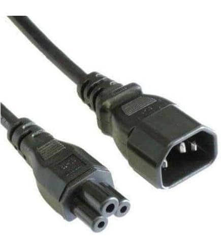 Cavo IEC C14 A C15 Da 2m – 0,75mm², Per Dispositivi Di Riscaldamento E Apparecchi Ad Alta Temperatura