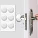 Produktbild Queta 6 stücke Selbstklebende Wandschutz Türstopper, 3 Mt Wandaufkleber Pad Türgriff Stoßfänger Stopper Schutz Für Wand und Wand Ecke