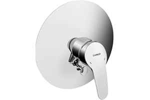 Hansa Einhand-Wannen-Batterie Hansamix 0184 Fertigmontageset, chrom