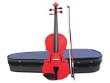 violin rojo sinopsis  Conjunto de violín de Stentor Harlequin - color rojo y 4/4 (Set up)