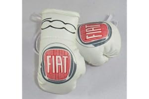 VORAGA Fiat 500 Mini Boxing Gloves (Ideal to hang from your rear view mirror)