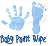 Imp Prints Co Baby Hand Print Footprint Paint Wipe Kit (Blue)