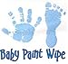 Imp Prints Co Baby Hand Print Footprint Paint Wipe Kit (Blue)