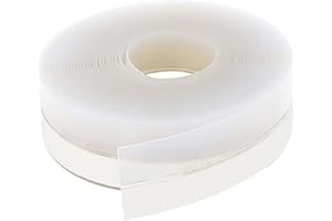 DURDIIY Taśma uszczelniająca do drzwi, stoper przeciągów, 8 m/10 m, uszczelka do drzwi, ochrona przed przeciągiem, ochrona przed przeciągiem, ochrona przed zimnem (35 mm x 8 m)