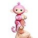 Price comparison product image Fingerlings Glitter Monkey - Rose (Pink Glitter) - Interactive Baby Pet - By WowWee