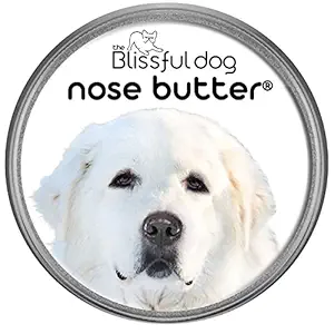 The Blissful Dog Great Pyrenees Unscented Nose Butter, 2-Ounce