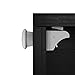 FANYI Child Safety Magnetic Cabinet Locks Set with 3M Adhesive Tape. Baby Proof Cabinets and Drawers No Tools Needed. Inside Cabinet Door To Keep Children Safe - Convenient On and Off Switch Make sure Baby Safety 1st at Home and Kitchen,installed inside with Sticky Pad,out of Sight ,Need Not Drill Holes, Choose it to Protect Your Children and Your Brand Cabinet Now ! (4 Locks - 1 Key)