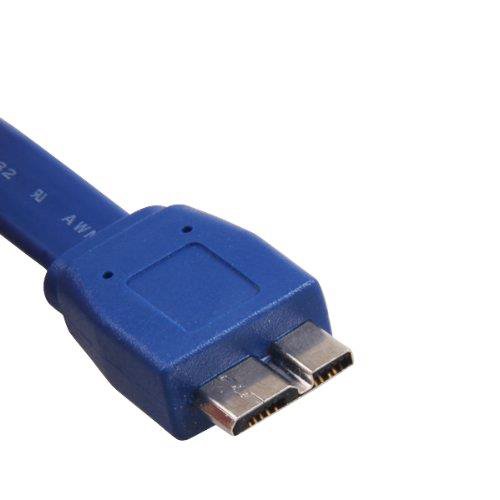 Navplus USB 3.0 Hub 7 Port Verteiler mit USB Kabel und Netzteil für PC Notebook Laptop - 4