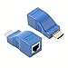 Produktbild Tree-on-Life 1 Paar 4 K HDMI Extender Mini RJ45-Anschlüsse zu 30 m HDMI-Verlängerung über CAT 5e / 6 LAN UTP-Ethernet-Kabelkonverter für HDTV