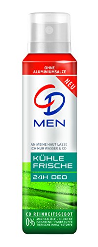 CD Deo Men Spray Kühle Frische, 6er Pack (6 x 150 ml)