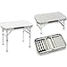Produktbild Campingtisch abn. Tischbeine 34x56 cm Alu