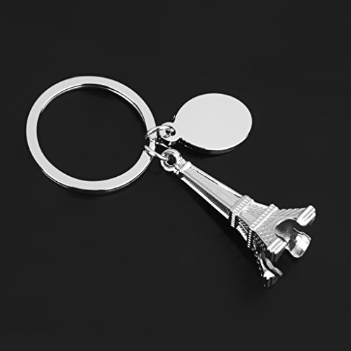 Preisvergleich Produktbild Generic 1 Stück Schlüsselanhänger Mini Paris Eiffelturm-Modell Taschenanhänger