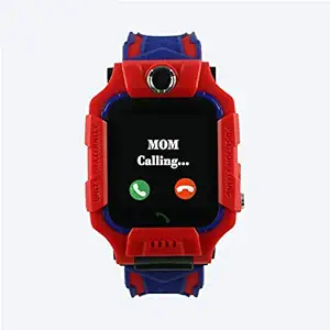 Sekyo GPS (AGPS/LBS) Tracking Smartwatch with SOS, Camera, 2-Way Calling, Geo Fence, Voice Chat Features, GPS smartwatch for Kids Girls, Boys ROTO-Red