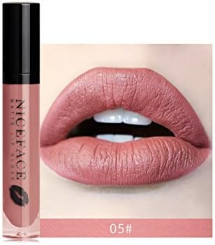 OYOTRIC Non-stick Cup Waterproof Lipgloss Matte Liquid Lip Kit Gloss Lipstick Long Lasting Lip Gloss Matte Lipstick Style A5