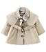 Hangel Baby Girl's Princess Cotton Spring Autumn Outerwear Coat (M / Fit 12-18months, Picture Color)