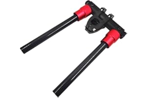 EASYBYMALL Kit de guidon de trottinette électrique pliable pour trottinette électrique Kugoo, Guidon de Scooter électrique, Ensemble de Guidon en Alliage d'aluminium, pour remplacer les barres en T endommagées ﻿