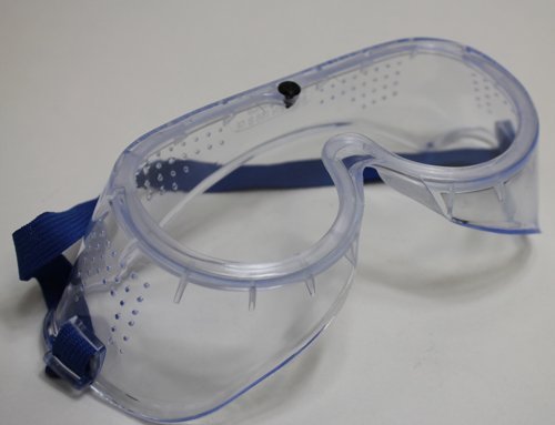 Schutzbrille, Soft Schutz Brille PVC, Gummi Arbeitsbrille Augenschutz klar - 2