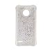 Produktbild Mokyo Moto E4 Glitzer Hülle,Luxus Glanz Flüssige Fließend Wasser Glitzer Dünne Weiche TPU Silikon Transparent Bumper mit [Frei Stylus Stift] Stoßdämpfend Kratzfeste Rutschfest Leicht Schutz Schlank Gel Gummi Durchsichtig Haut Tasche Passt perfekt für Moto E4 - Silber